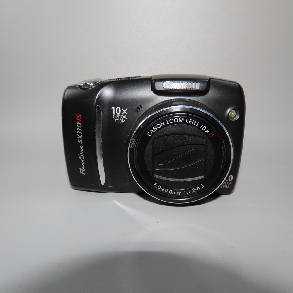 Canon PowerShot SX110 IS Digital Camera FOR PARTS ONLY -NO POWER- AS/IS